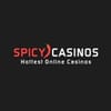 Spicy Casino Telegram channe logo in black featuring a red chilli pepper